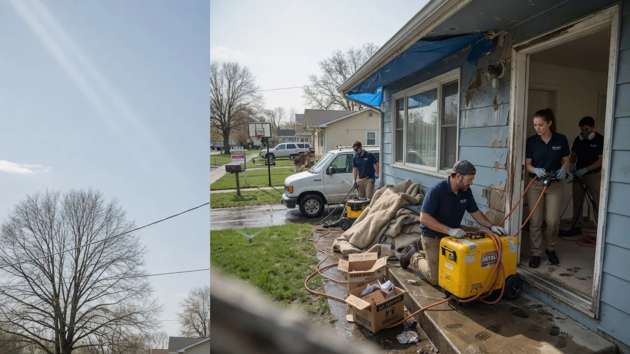 Basement Flood Cleanup in Holland, MA near me